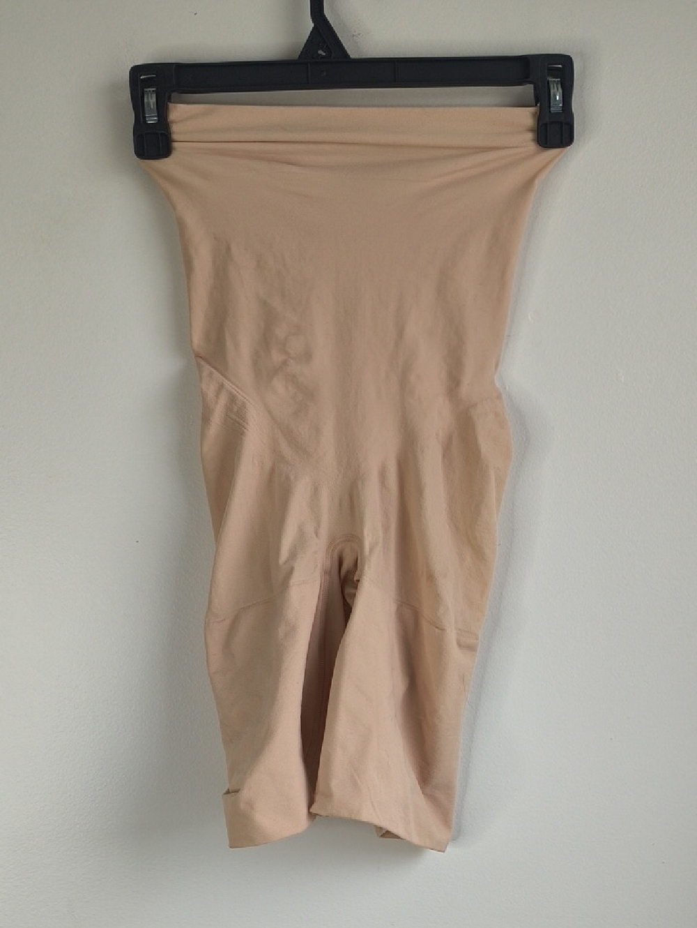 SPANX Nude/Peach High-Rise Shaping Shorts